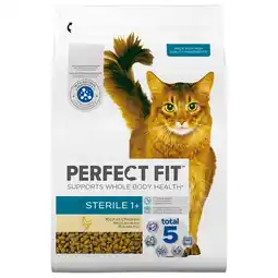 Pets Place Perfect Fit Kat Droog Sterile - Kattenbrokken - Kip 2,8 kg aanbieding