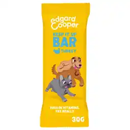 Pets Place Edgard&Cooper Bar Turkey - Kauwsnacks - 30 g aanbieding