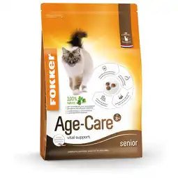 Pets Place Fokker Age-Care Senior - Kattenbrokken - Kip 2,5 kg aanbieding