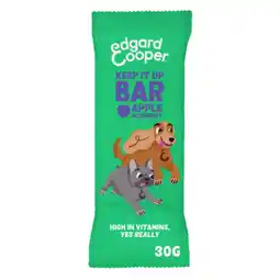 Pets Place Edgard&Cooper Bar Apple Blueberry - Kauwsnacks - 30 g aanbieding