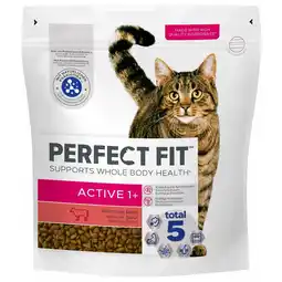 Pets Place Perfect Fit Kat Droog Adult Active - Kattenbrokken - Rund 1,4 kg aanbieding