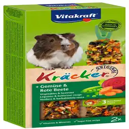 Pets Place Vitakraft Cavia Kracker - Knaagstick - Groente aanbieding