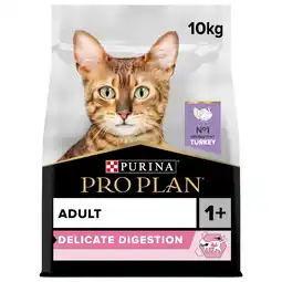 Pets Place Pro Plan Cat Adult Delicate - Kattenbrokken - Kalkoen&Rijst 10 kg aanbieding