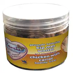 Pets Place Renske Kat Beloning Hartjes - Verwensnacks - 100 g Kip&Wortel aanbieding
