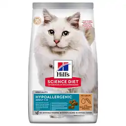 Pets Place Hill's Science Plan Hypoallergenic Adult - Kattenbrokken - Insecten&Ei 7 kg aanbieding