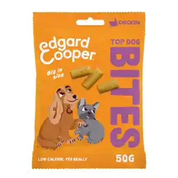 Pets Place Edgard&Cooper Bites Large Chicken - Kauwsnacks - 50 g aanbieding