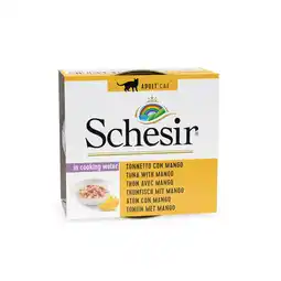 Pets Place Schesir Kat Blik Gelei - Natvoer - 75 g Tonijn&Mango aanbieding