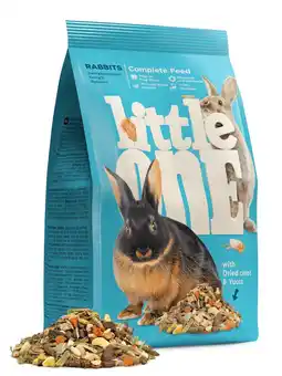 Pets Place Little One Voer Voor Konijnen - Konijnenvoer - 2.3 kg aanbieding