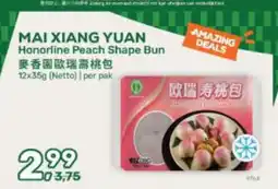 Amazing Oriëntal mai xiang yuan honorline peach shape bun aanbieding