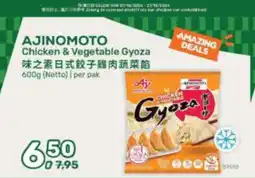 Amazing Oriëntal Ajinomoto chicken & vegetable gyoza aanbieding