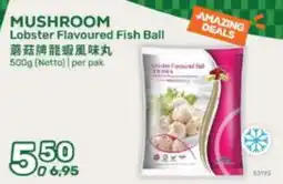 Amazing Oriëntal Mushroom Lobster Flavoured Fish Ball aanbieding