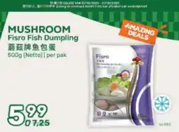 Amazing Oriëntal Fisro Fish Dumpling aanbieding