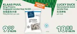 Amazing Oriëntal Klaas Puul King Prawns aanbieding