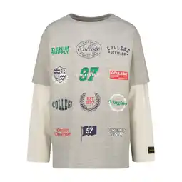 Wehkamp Vingino longsleeve grijs melange aanbieding