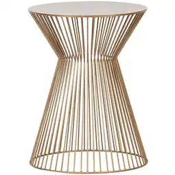 Wehkamp WOOOD Suus Bijzettafel - Metaal - Zwart - 46x Ø35 aanbieding