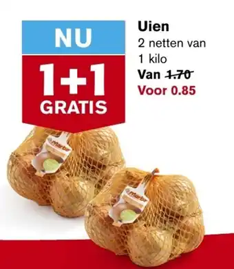 Hoogvliet Uien aanbieding
