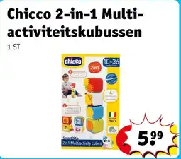 Kruidvat Chicco 2-in-1 Multi-activiteitskubussen aanbieding