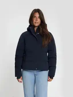 ANWB Travelin' Agnes Dames Puffer winterjas Waterdicht Blauw aanbieding