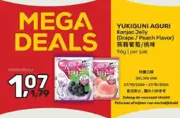 Amazing Oriëntal Yukiguni Aguri Konjac Jelly aanbieding