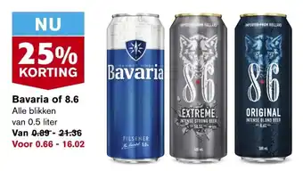 Hoogvliet Bavaria of 8.6 aanbieding