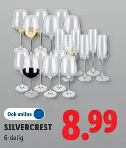 Lidl Silvercrest glazen aanbieding