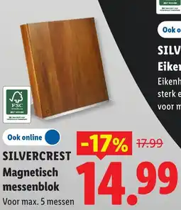 Lidl Silvercrest Magnetisch messenblok aanbieding
