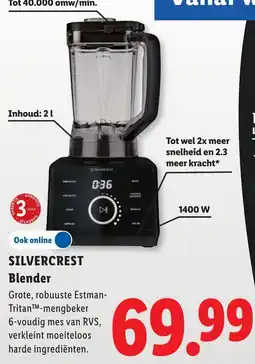 Lidl Silvercrest Blender aanbieding