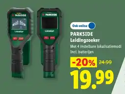 Lidl Parkside Leidingzoeker aanbieding