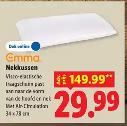 Lidl Emma Nekkussen aanbieding