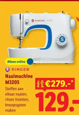 Lidl Singer Naaimachine M3205 aanbieding
