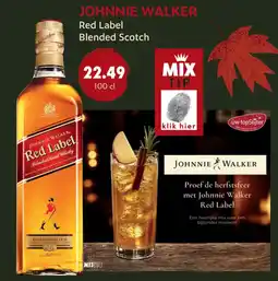 uw topSlijter Johnnie Walker Red Label aanbieding