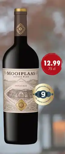 uw topSlijter Mooiplaas Pinotage aanbieding