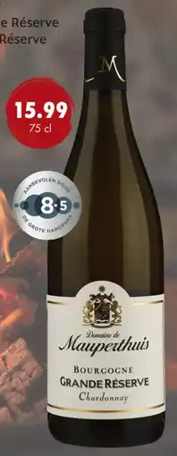 uw topSlijter Domaine De Mauperthuis Bourgogne Grande Réserve Chardonnay aanbieding