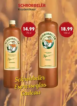uw topSlijter Schrobbelèr Kruidenlikeur aanbieding