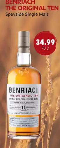 uw topSlijter Benriach the original ten aanbieding
