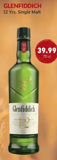 uw topSlijter Glenfiddich 12 Yrs. Single Malt aanbieding