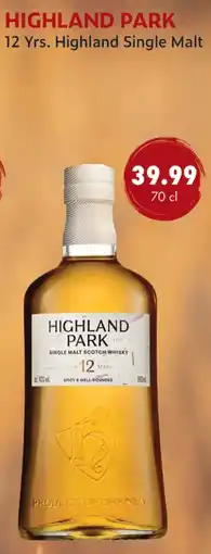uw topSlijter highland park 12 yrs. highland single malt aanbieding