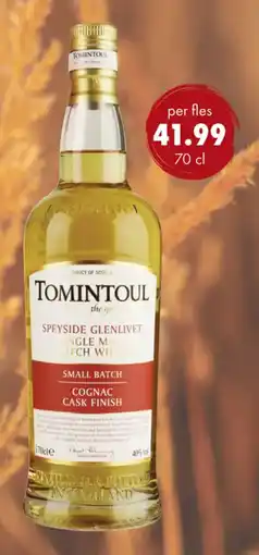 uw topSlijter Tomintoul Speyside Glenlivet Single Malt Whisky aanbieding