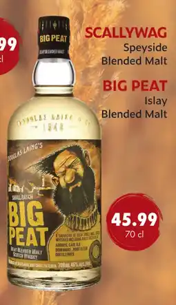 uw topSlijter Big Peat aanbieding