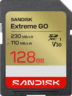 Coolblue SANDISK Extreme GO SDXC 128GB 110MB/s aanbieding