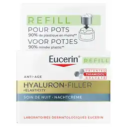 De Online Drogist Eucerin Hyaluron-Filler + Elasticity Nachtcrème Refill aanbieding