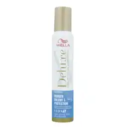 De Online Drogist Wella Deluxe Mousse Volume & Protection 200ML aanbieding