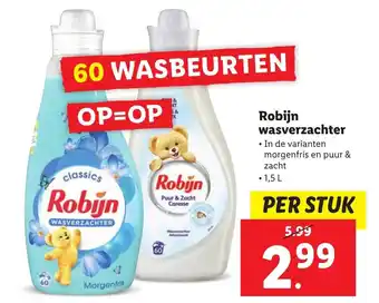 Lidl Robijn wasmiddel aanbieding