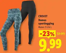 Lidl Crivit Dames sportlegging aanbieding