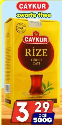 Özbaktat Supermarkt Caykur zwarte thee aanbieding