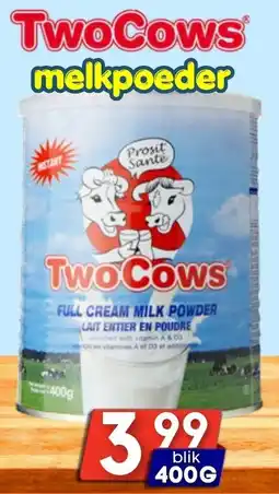 Özbaktat Supermarkt TwoCows melkpoeder aanbieding