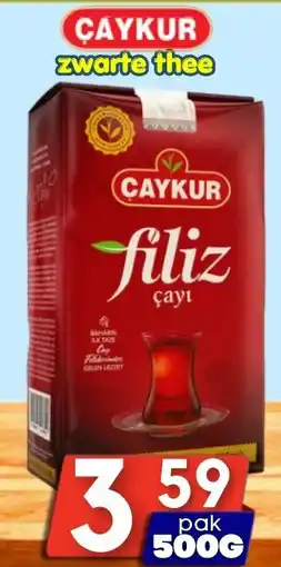 Özbaktat Supermarkt Caykur zwarte thee aanbieding