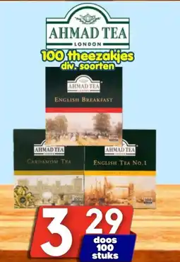 Özbaktat Supermarkt ahmad tea aanbieding