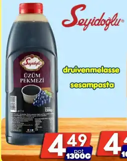Özbaktat Supermarkt seyidoğlu druivenmelasse sesampasta aanbieding