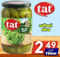 Özbaktat Supermarkt tat sultani okra aanbieding